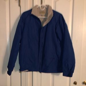 Blue Windbreaker